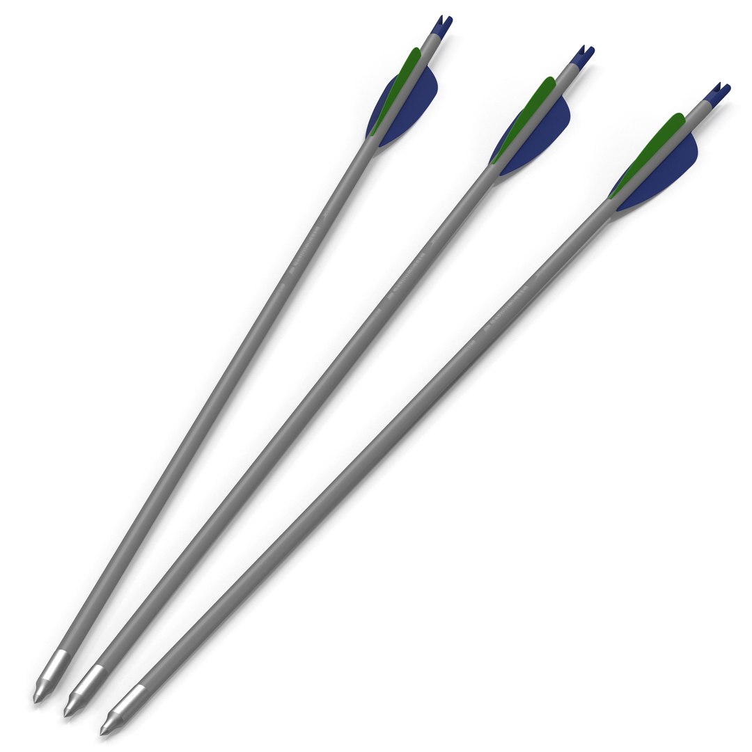 Hunting Sport Arrow 2 3D model preview