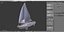 Regatta sailboat