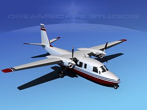 propellers rockwell turbo commander 690 3d lwo