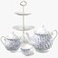 3D model Tea Set 01