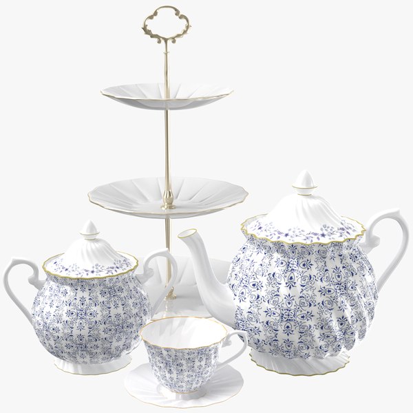 3d japanese lipton cup tea model