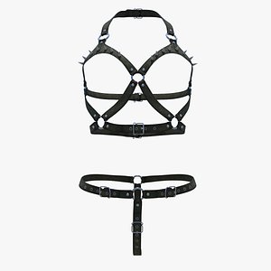 3D Punk Harness 01