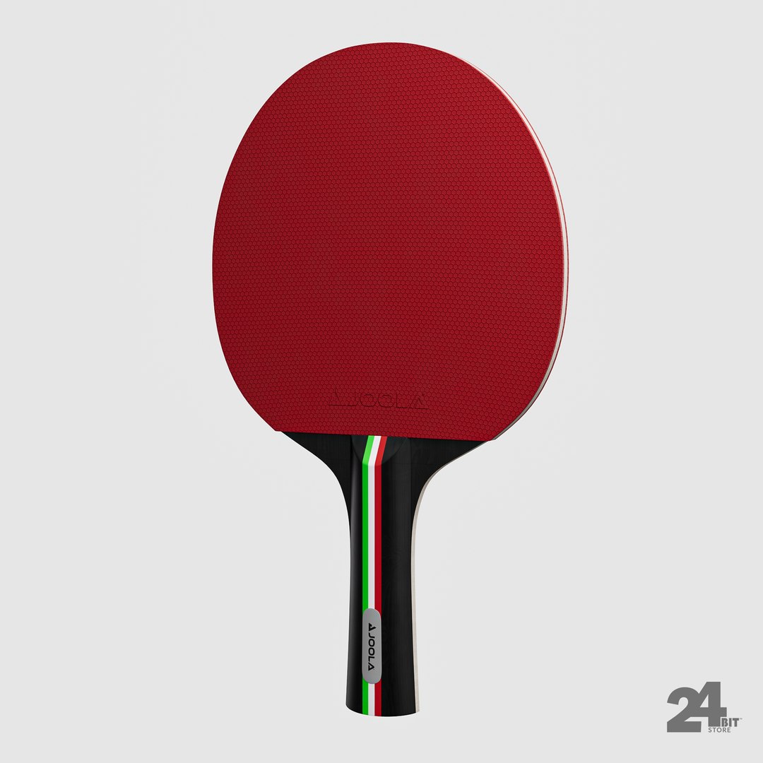3D Model Table Tennis Paddle TurboSquid 1829920