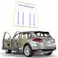 Porsche Cayenne S 2013 Rigged