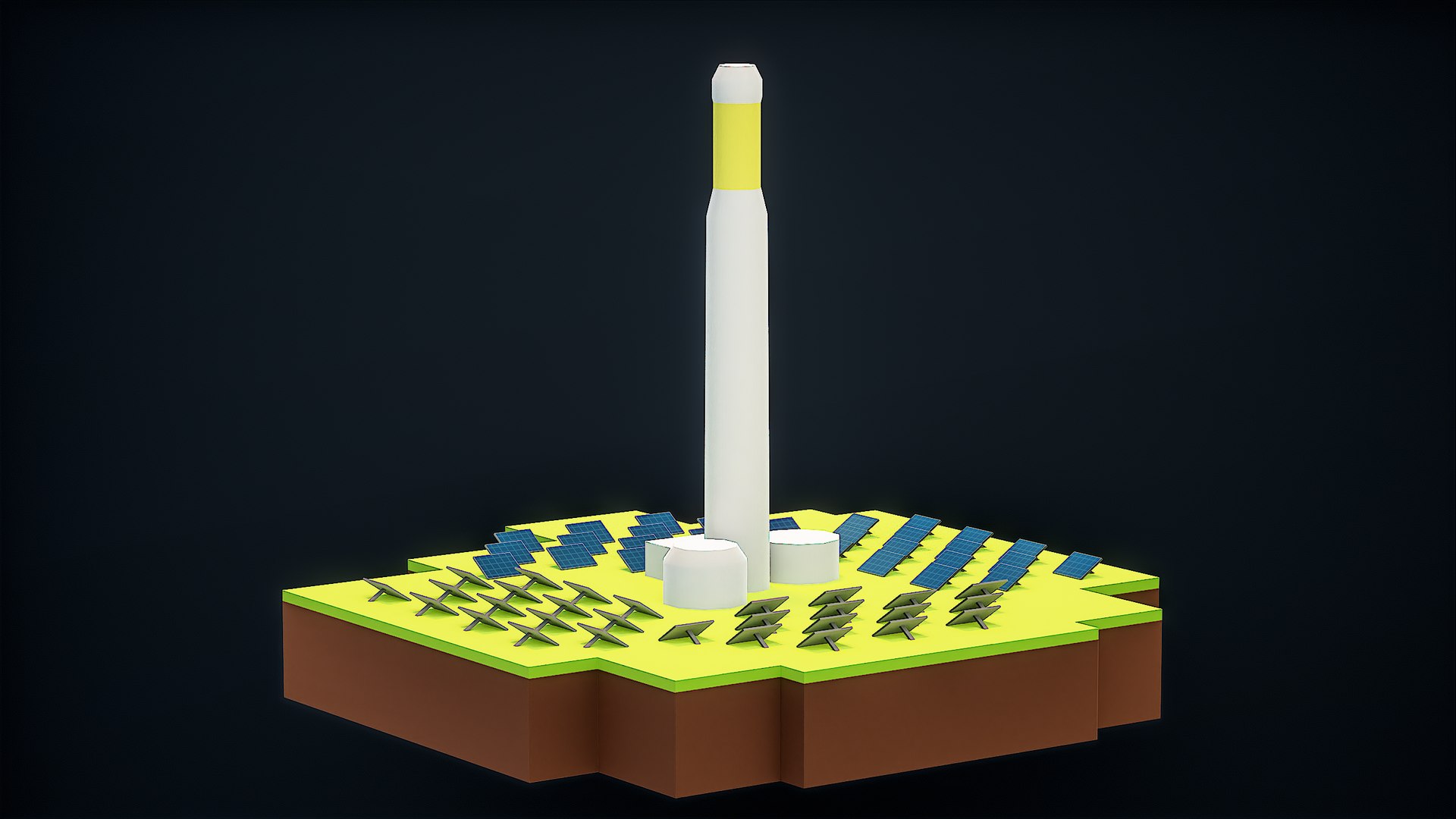 Lowpoly Cartoon Gemasolar Power Plant PBR 3D https://p.turbosquid.com/ts-thumb/yn/uKOzhB/Fp/r_viewport_066/png/1700402430/1920x1080/fit_q87/3c3e5cccc3b464e4822b4b08313f5ec8ed38b08d/r_viewport_066.jpg