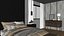 TR Modern Bedroom 3D model