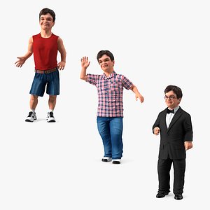 3D Dwarf Mans Collection