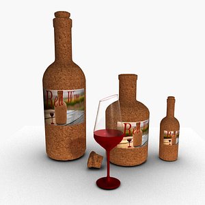 3D Corky bottle