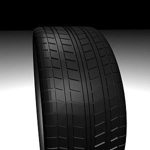 3d tire polys model