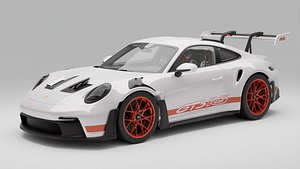 porsche gt3 rs 3D