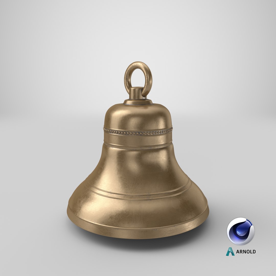 3D model real brass bell https://p.turbosquid.com/ts-thumb/yo/2uTN1s/VJ3JSsgC/stemcell_cinema_4d_arnold_render/png/1601357008/1920x1080/fit_q87/c1be430c0491f3c864f6f5b547f1fcdc93e2c6be/stemcell_cinema_4d_arnold_render.jpg