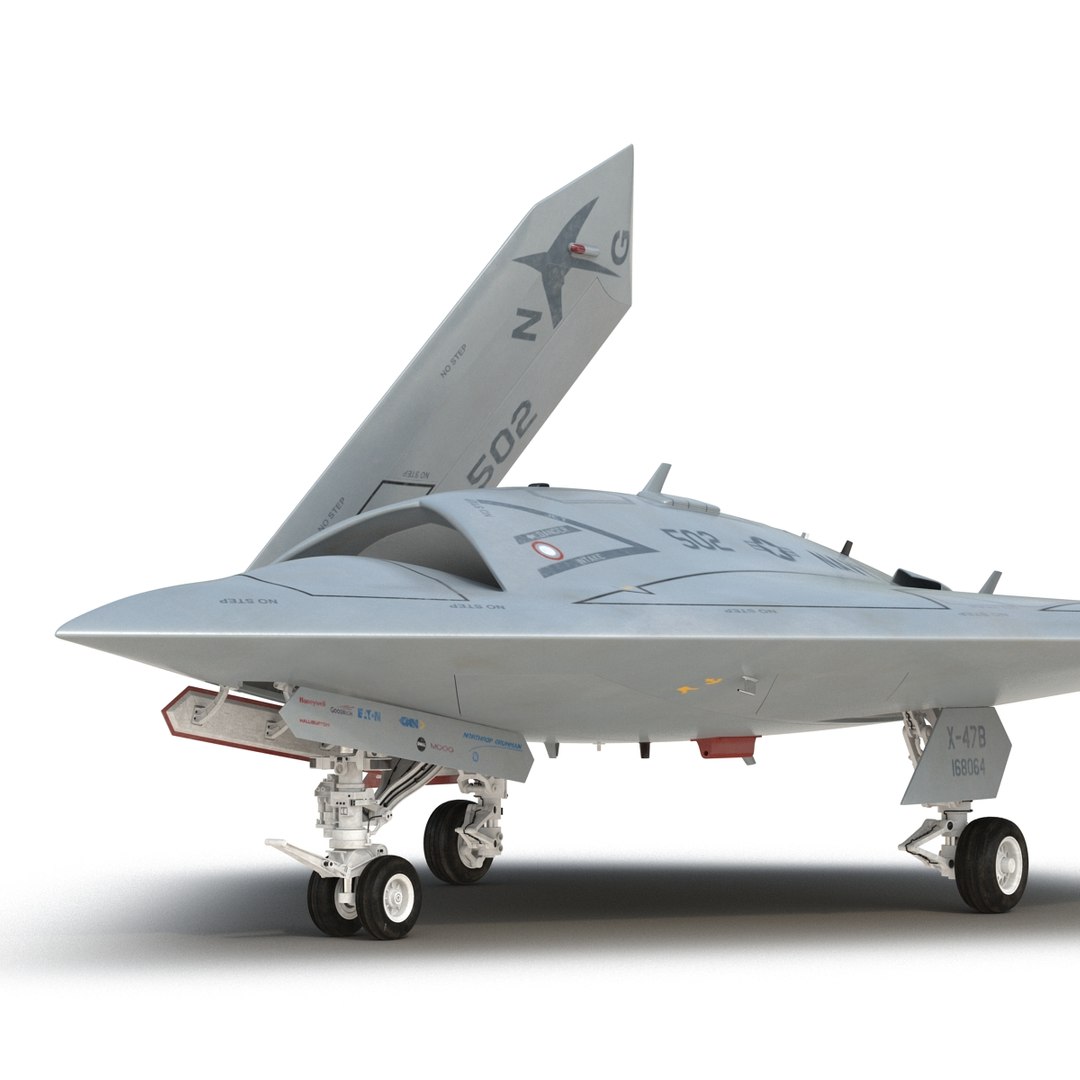 3d Northrop Grumman X 47b