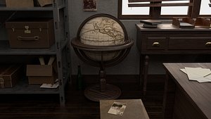 3D globe earth