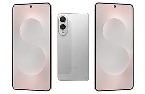 Samsung Galaxy S25 Edge Titanium Silver Low Poly