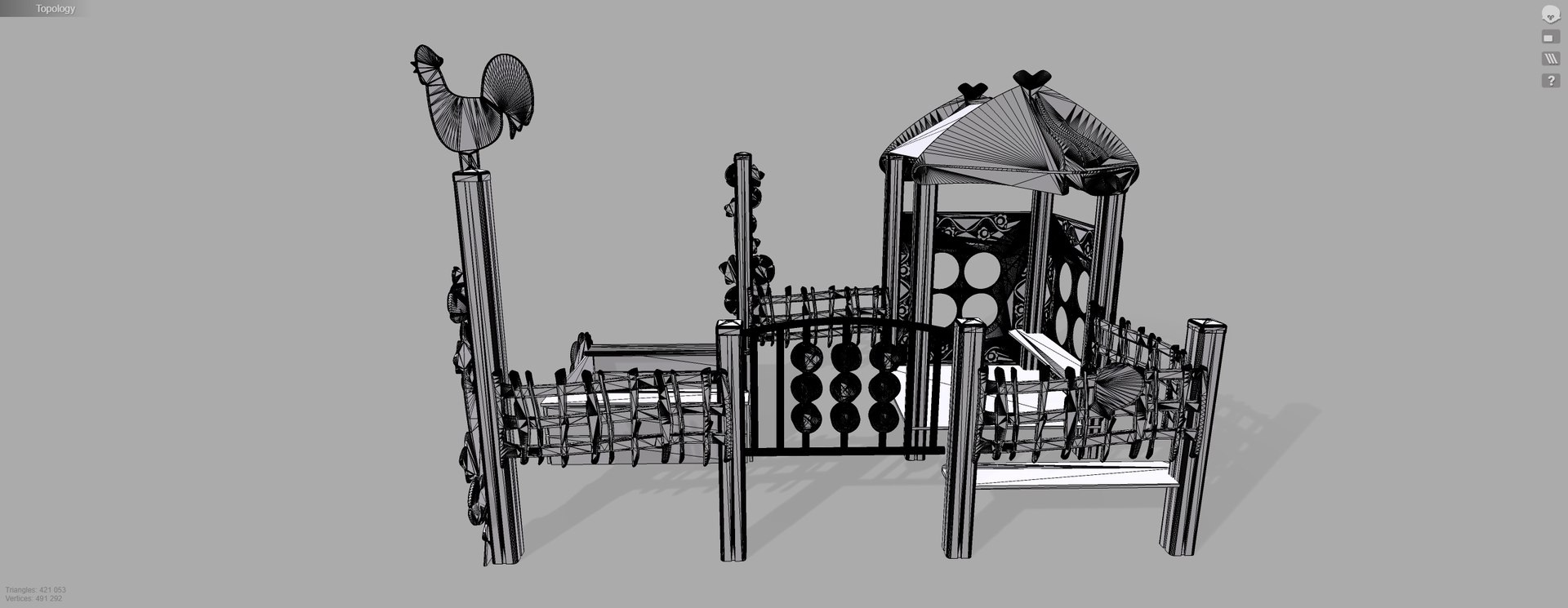 3D model Playground for kids - TurboSquid 2153624