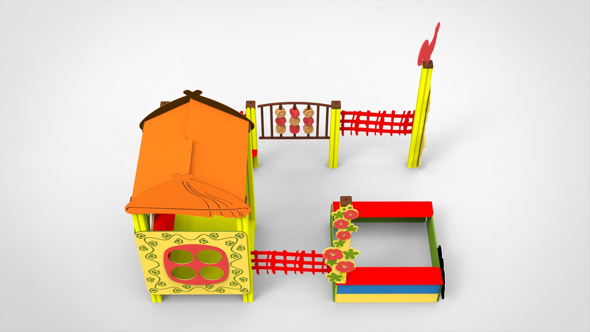 3D model Playground for kids - TurboSquid 2153624