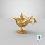 Golden Magic Lamp