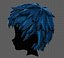 男孩 V74 的 3D 发型