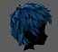 男孩 V74 的 3D 发型