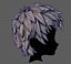 男孩 V74 的 3D 发型