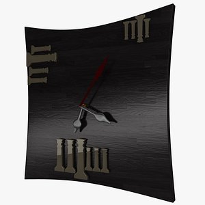 3d clock model