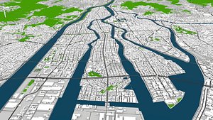 Hiroshima City Japan model