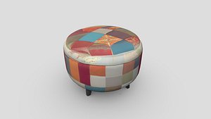 Patchwork Ottoman 2