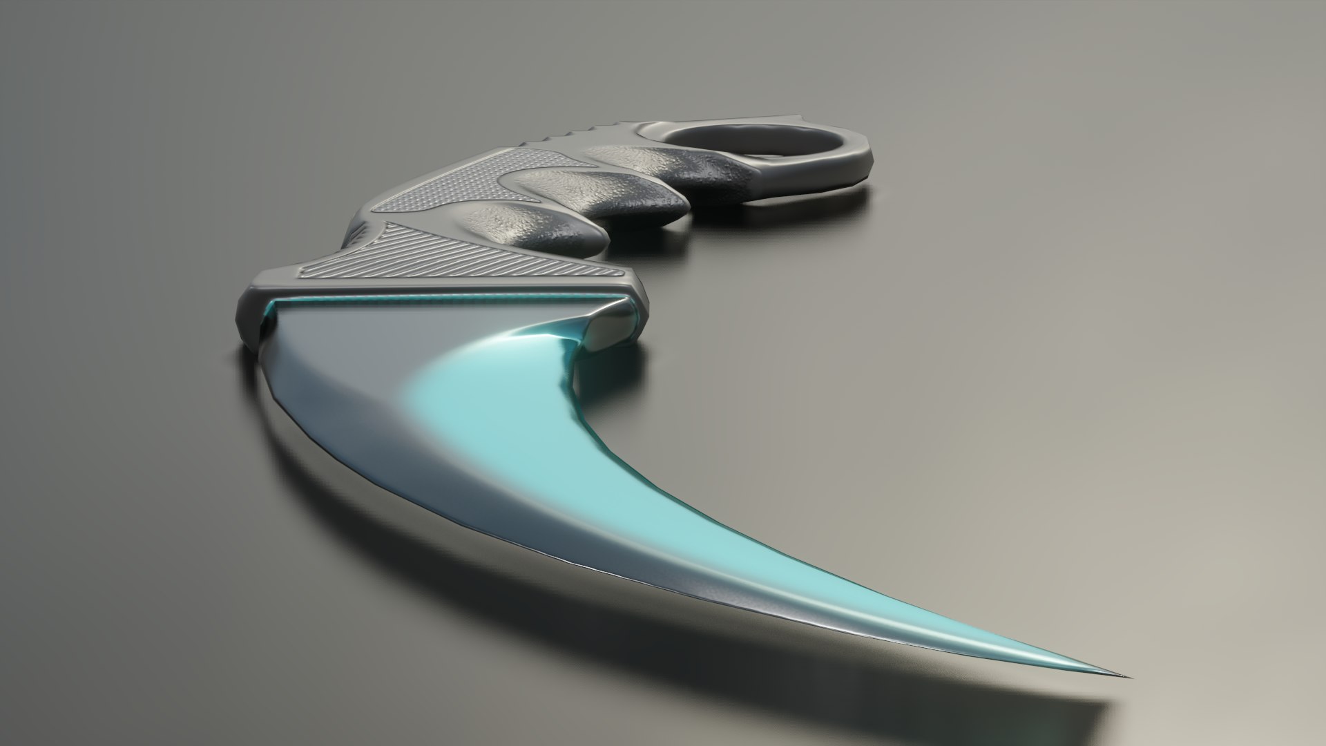 3D Karambit Knife - 3D Low-Poly Model - TurboSquid 2106436