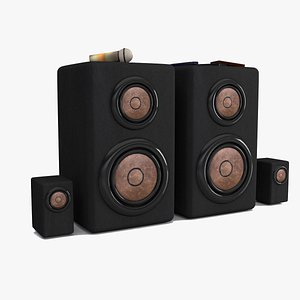 3D Sound pack - speakers mic cassettes