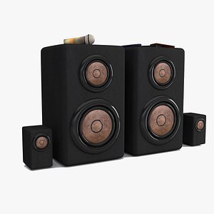 Sound pack - speakers mic cassettes