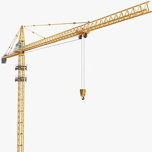 Detailed Construction Crane