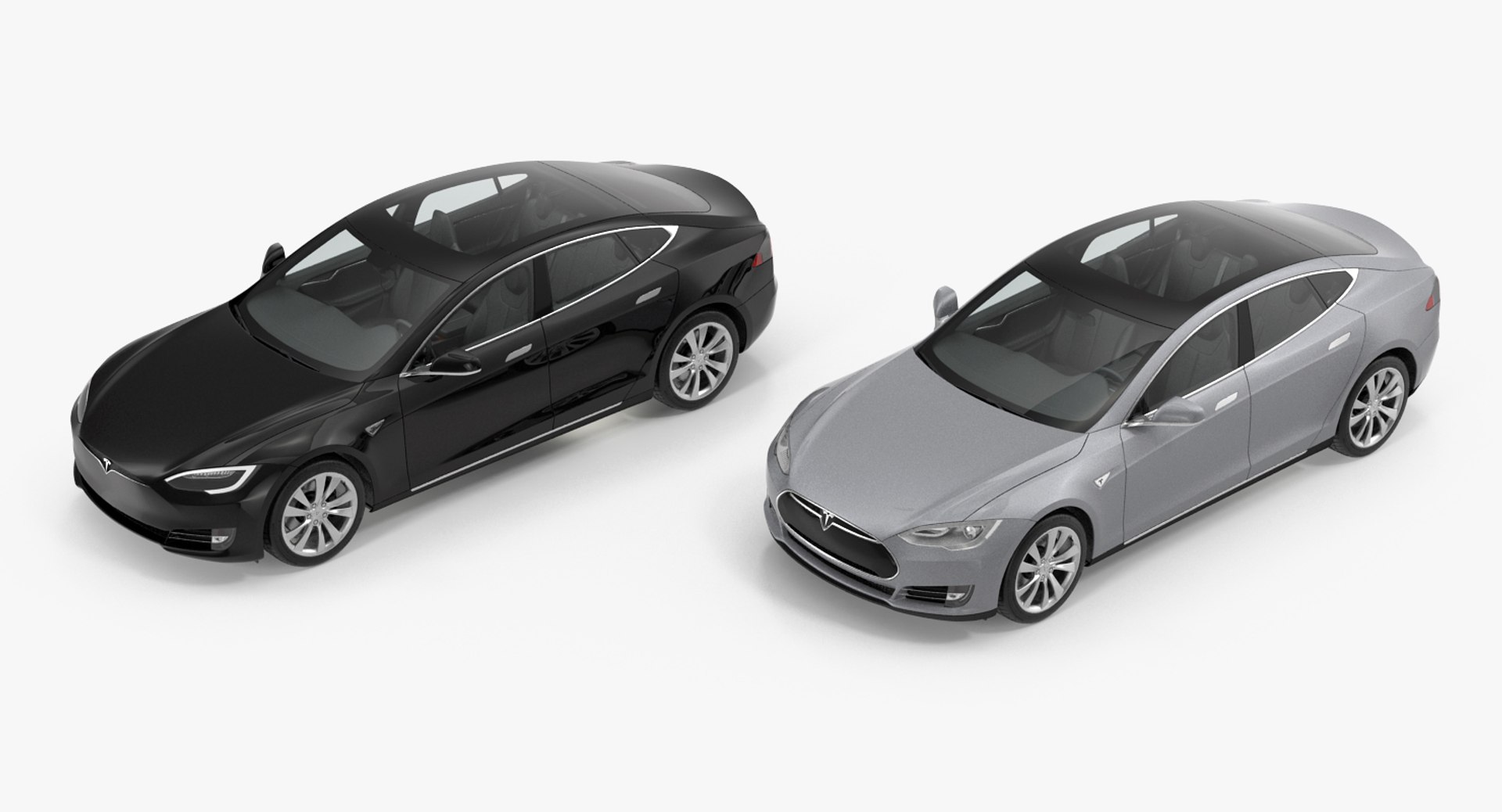 3D Tesla S Rigged Modeled Model - TurboSquid 1191568