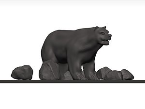 3D Bear Stl model