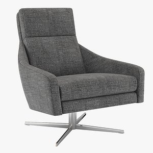 West Elm Austin Swivel Armchair
