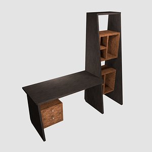desk 2 3D model
