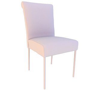 3D Classic Kitchen Dining Bistro Chair 21c model