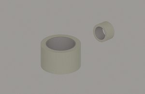Tape 3D model