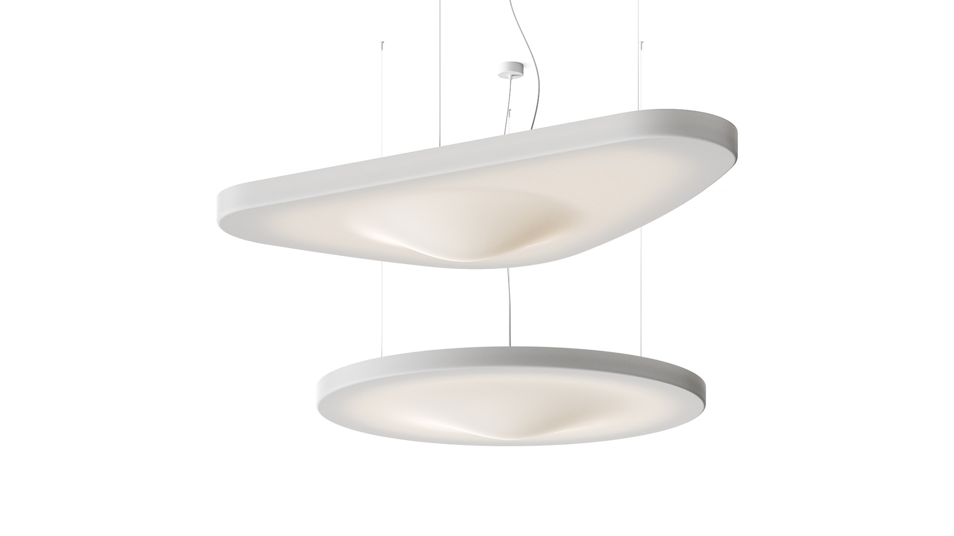 3D Model Petale Luceplan Pendant Lamp - TurboSquid 2127383