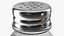 Glass Salt and Pepper Shakers Set