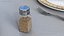 Glass Salt and Pepper Shakers Set