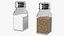 Glass Salt and Pepper Shakers Set