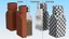 Glass Salt and Pepper Shakers Set