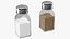 Glass Salt and Pepper Shakers Set