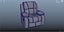 Recliner Arm Leather Chair Sofa Singa Seater