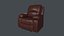 Recliner Arm Leather Chair Sofa Singa Seater