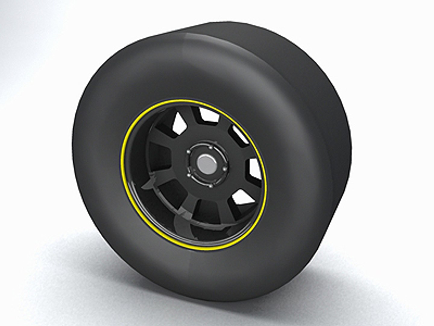 3ds Max Nascar Tire Rim Standard