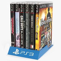 PlayStation 3 Game Cases Set Game Ready