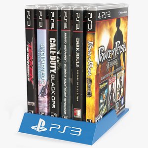 PlayStation 3 Game Cases Set Game Ready