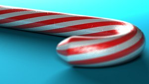 3d candy cane
