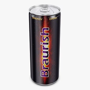 Braurish Energy Drink Can 250ml Simple M 1